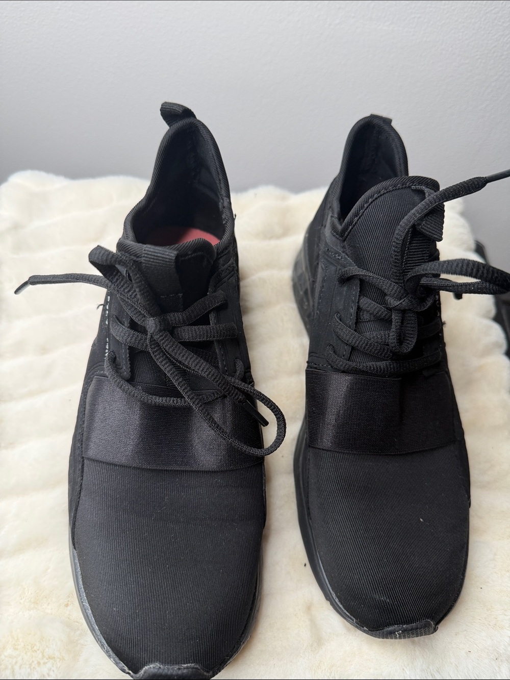 U.S. Polo Assn. Men's Black Athletic Lace-Up Sneakers